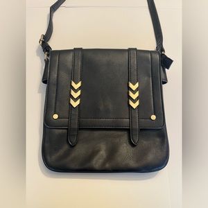 Alyssa Double Compartment Flap-over Crossbody Bag